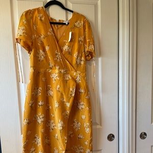 Madewell silk dress